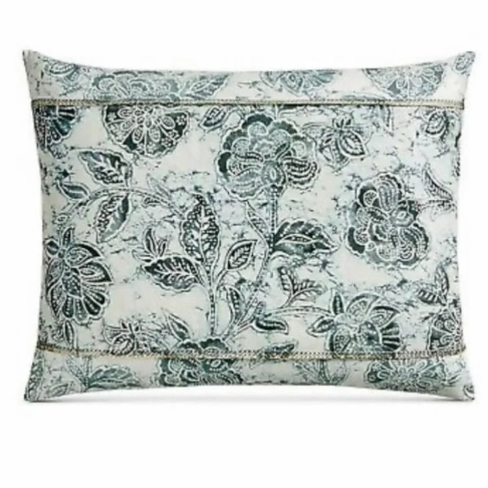 Lucky Brand Floral Batik Cotton Duvet Cover - Twin